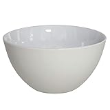 Color: blanco, Fabricado en porcelana resistente, Medidas totales aproximadas: 13,2 x 7 cm (diámetro x altura), Ideal para desayunar, tomar sopa o aperitivos, servir postres, etc, Apto para lavavajillas y microondas