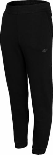 4F Trousers Fille en molleton doux avec poches pratiques pour le sport
