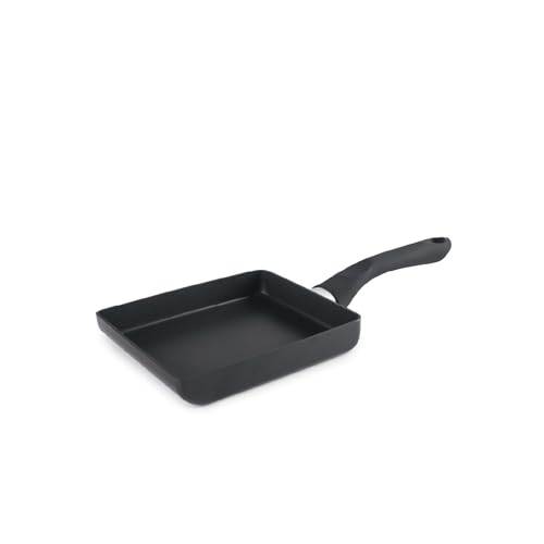 Produktfoto von IBILI Tamagoyaki-Pfanne Inducta, Aluminium, schwarz , 15x18 cm