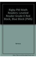 Paperback Rigby PM Math Readers: Individual Student Edition Red Red Block, Blue Block Book