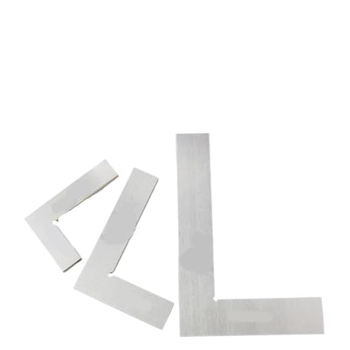 Équerre à bord plat 50x40 en métal pour mesure de menuiserie