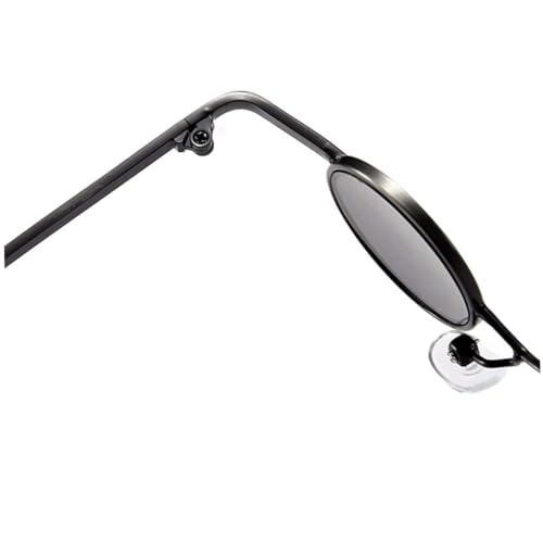 Retro Mini Sunglasses, Round Men Women Metal Frame Small Round Frame Sun Glasses, Color Lens Sun Glasses for Outdoor Travel Fishing3