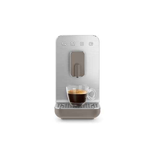 Smeg Bcc01Tmpus Fully Automatic Coffee Machine, Taupe #TOP5