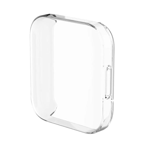 Image of Removable Screen Protector Watch Case Cover Compatible with Amazfit | Realme | Redmi Anti Scratch 360 Full Bumper Cover Shockproof Cases for Men and Women (Redmi Watch 2 Lite (Clear))