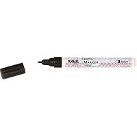 KREUL 62103 - Penna per tatuaggi verde, larghezza linea 0,5-3 mm, inchiostro cosmetico a base d'acqua, dura fino a 5 giorni, dermatologicamente testato, vegan, senza parabeni