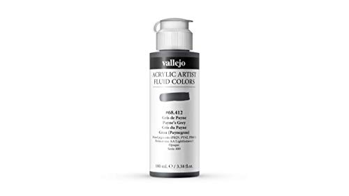 Vallejo Acrylic Fluid Color 68412 Payne’s Grey (100ml)