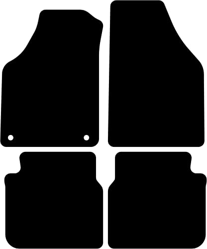 Kovvar Tapis de Sol Compatible avec Fiat Idea 2003-2012 | Qualité: Comfort