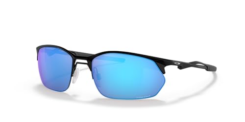 Image of Oakley Sunglasses for Men - OO4145 Wire Tap 2.0 Rectangular Sunglasses PRIZM Lenses