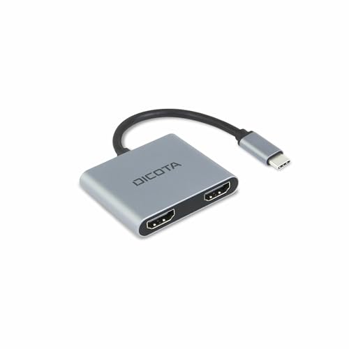 DICOTA Station d accueil multi ecrans USB C 100W gris