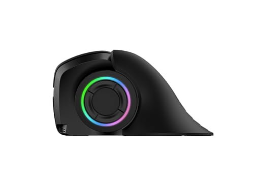 Mouse ergonómico MOJO Master Grip silencioso de alta precisión ajustable