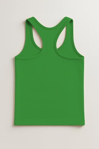 Image of Kurve Premium Girls Seamless Supersoft Wide Strap Comfortable Racerback Tank (Made with Love in The USA)