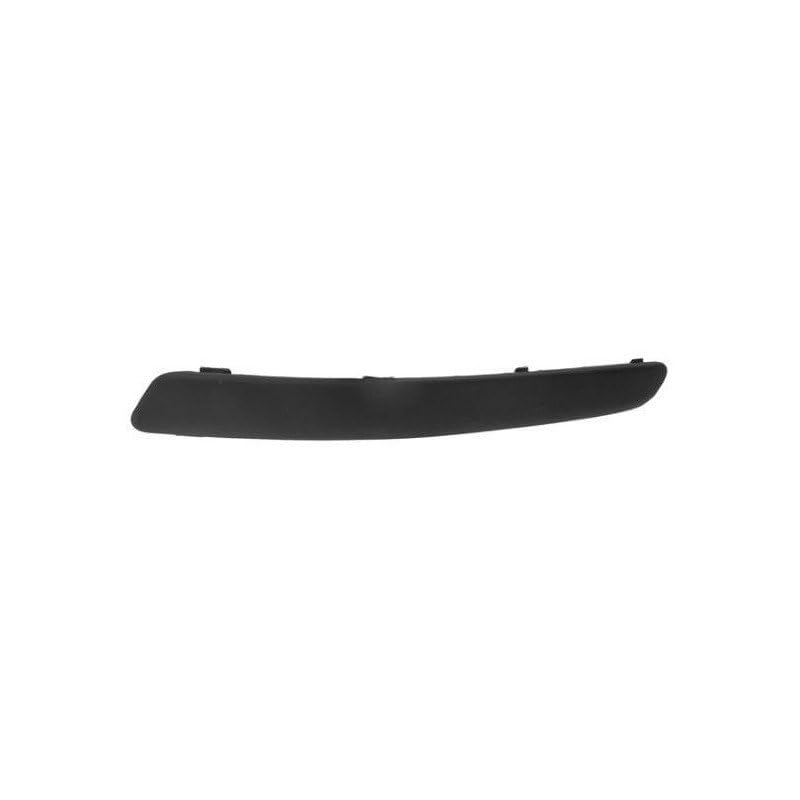 Moulure de pare-choc avant gauche noire compatible avec Volkswagen Polo 4 2005-2009