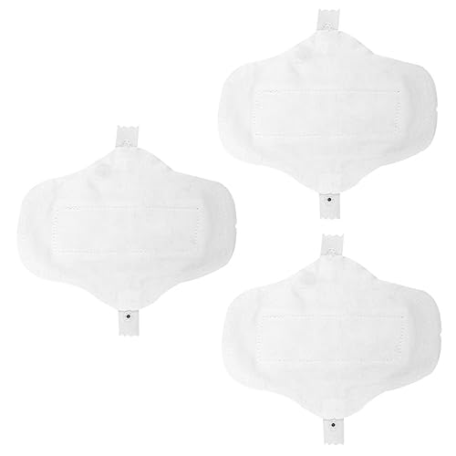 Healvian 3stücke Waschbare Damenbinden Wiederverwendbare Menstruationsbinden Wattepad Weicher Und Wasserdichter Für Frauen Und Reisen Mit Praktischem Knopf Für Einfache Befestigung Unterhos