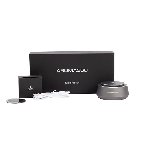 Aroma360 Smart Car Air Freshener & Diffuser