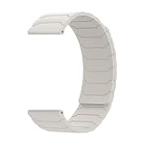 KiimLaa 22mm Cinturino Magnetico Compatibile con Garmin Venu 4 45mm/Venu 3 45mm/Venu 2/Vivoactive 4, Regolabile Cinturini Silicone per Forerunner 570 47mm/265/255/Active - Stella