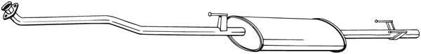 Bosal 294-217 Vorschalldämpfer