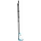 TRIXIE Kehrschaufel mit Harke - zur Entfernung von Haustier-Kot - teleskopisch längenverstellbar 57 - 102 cm - freistehend - grau/blau – 23650