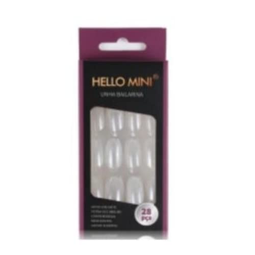 ANNA BELLA COMERCIAL LTDA H Mini Unha Adesiva Bailarina Oy648-3 Transp Glitter 28Un