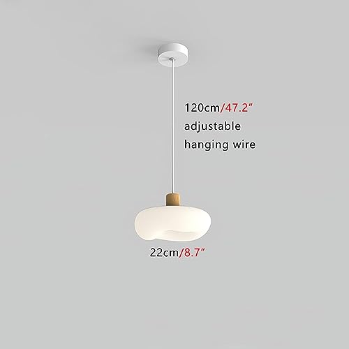 Lámpara colgante lineal de 3 luces nórdica de techo para comedor 7