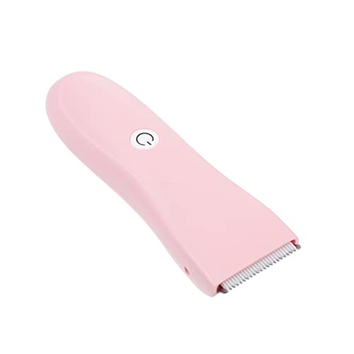 VINTORKY 1 Juego Recortadora de Cabello Infantil Portátil y Silenciosa Herramienta de Corte para Bebés Cortapelos Recargable con Peines Guía para Cortar Cabello de Lanugo Diseño Ergonómico