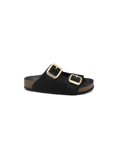 Chaussons cuir de poney Grunland Enny pour vos moments détente