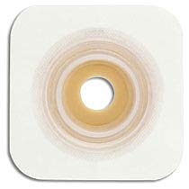 ConvaTec 413419 SUR-FIT Natura Moldable Technology Durahesive Skin Barrier with Mold-to-Fit Opening and Acrylic Tape Collar, White, 2-1/4" Flange, 1-1/4" - 1-3/4" Stoma Opening, Pack of 10