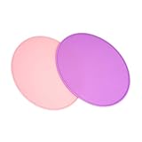 321 Grow • Sit with Me Placemat Set • Oval Silicone Non-Slip Feeding mat with Raised Edges for Babies, Toddler, Kids • 2 Pack • Reusable • Dishwasher Safe (Cotton Candy)