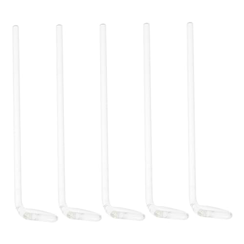 MUCKLILY 5Pcs Glass Cell Spreaders Wide Spreading Bar for Laboratory Use for Cell Culture and Biochemical Experiments