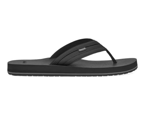 Image of Sanuk Mens Ziggy ST | Flip Flops for Men | Mens Sandals | Beach Sandals | Water Friendly & Lightweight | Comfort Footbed
