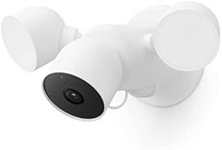Google Nest Cam with Floodlight - Outdoor Camera - Floodlight Security Camera