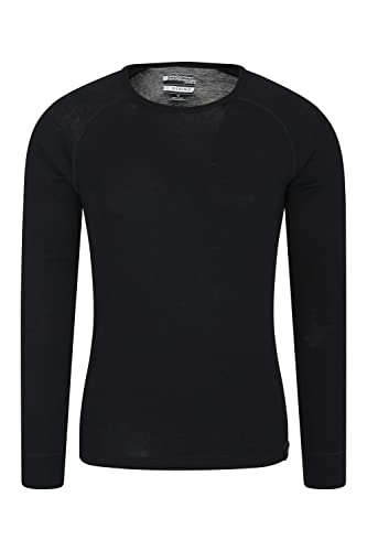 Menique Merino Wolle T-Shirt Herren - 100% Merino, Atmungsaktiv, Geruchsneutral