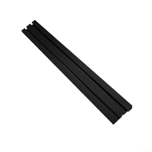 Ranura de aluminio tipo 75 con soportes de respaldo para carpintería CNC, sierra de mesa, mesa de enrutador 300600 mm variantes de longitud (600 mm)