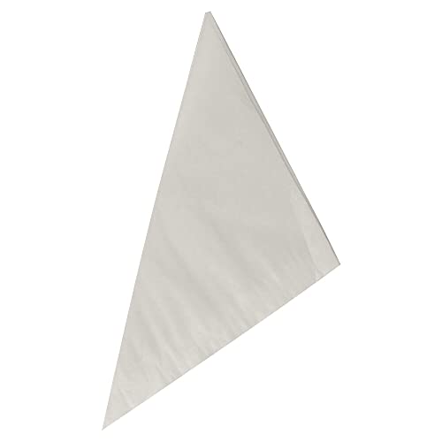 VEPATIM 200 Spitztüten Pergamentersatz fettdicht 17x17x24cm 100gr. weiss