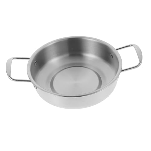 Wok de acero inoxidable Garneck con tapa y asas miniatura 1