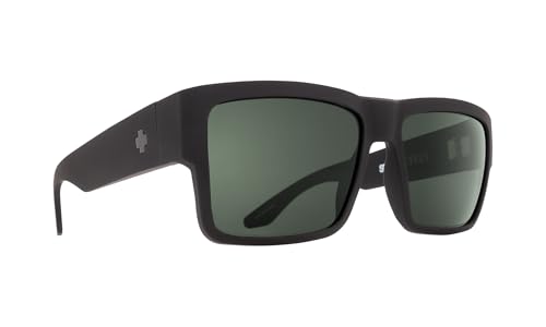 Spy Cyrus, Lunettes de soleil Mixte, Soft Matte Black, Talla Única