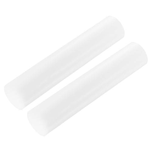 Image of MECCANIXITY ABS Plastic Rod Round Solid Bar 40 mm x 200mm White for DIY Model Material, Architectural Model Making, DIY Sand Table, Pack of 2