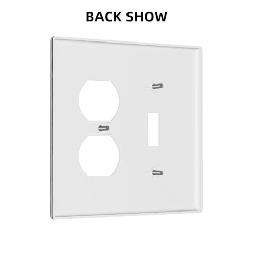 Decorative Outlet Covers Vintage Black Wood Plank Wooden Board 2 Gang Outlet Cover Wall Plate Single Toggle Duplex Light Switch Cover Plate Switch Plate Covers for Home Decor