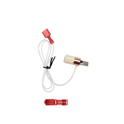 Accesorios de freno luces trasero y luz de señal blanca amarilla para indicador de giro en moto