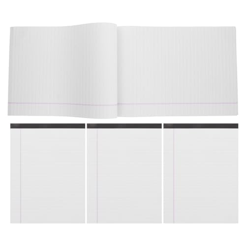 Cuaderno de notas A4 de papel blanco rayado universitario CLISPEED para oficina y estudiantes
