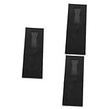 Tofficu 3 Stück Schwarze Krawattenbox mit Schlangenleder Muster Stilvolle Herren Geschenkbox...