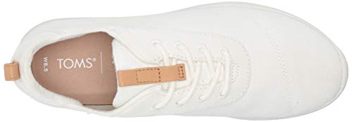 TOMS Cabrillo Sneaker Donna, Bianco, 37.5 EU