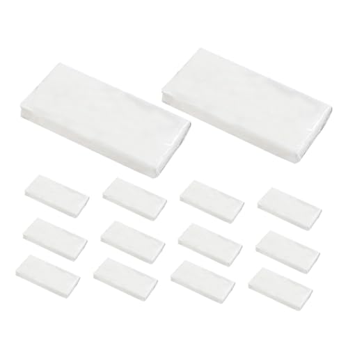 Recharges de mouchoirs en papier blanc doux WEKAMOS pour boîte à mouchoirs voiture