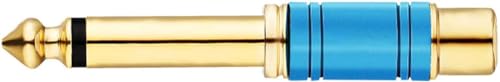 Adaptador RCA a Jack 1/4 TS Mono 2 Pack Tisino miniatura 6
