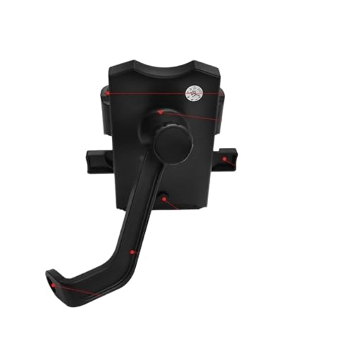 Support de téléphone moto pour voyager l'esprit libre avec fixation rétroviseur alu