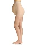 Berkshire Women's Plus-Size Maternity Light Support Pantyhose 5700, Nude, C