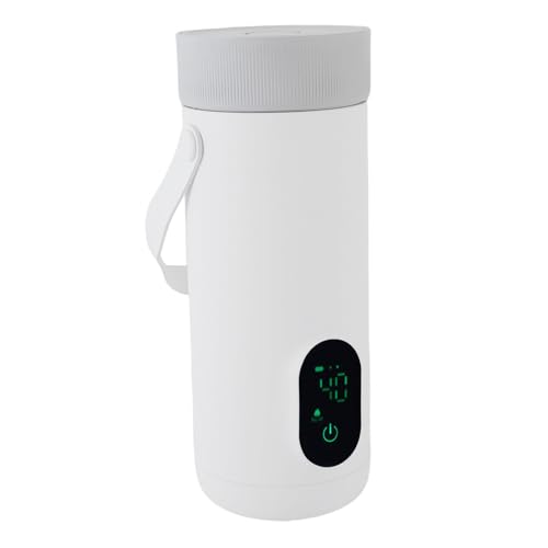 Hervidor eléctrico portátil ASHATA 350ml USB acero inox miniatura 5