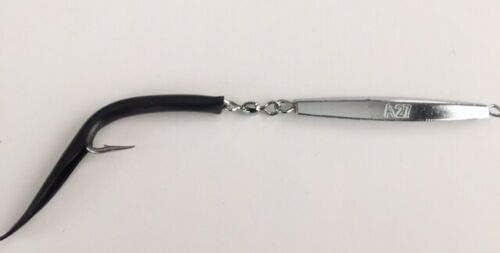 6- A- 27 Ava Diamond Jigs 3 oz.with Silicone Tube Tail Hook - Casting - Jigging