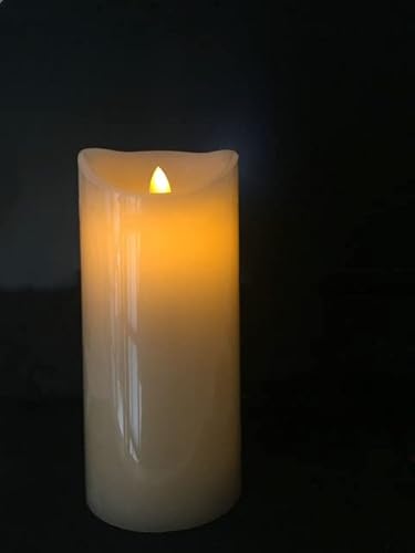 Vela Led Branca Lisa Eletrônica Decorativa - 12cm