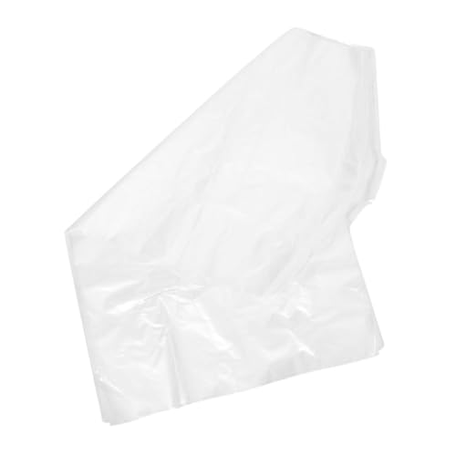 40pcs Plastic Suit Covers Garment Bags for Hanging Clothes Storage Bag Closet Organizer Easy to Use