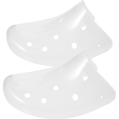 Toyvian Hormas para Zapatos de Hombre en PP Transparente, Ensanchadores de Zapatos Soporte Antiarrugas, 1 Par Adecuado para Moldear y Prolongar Vida Útil